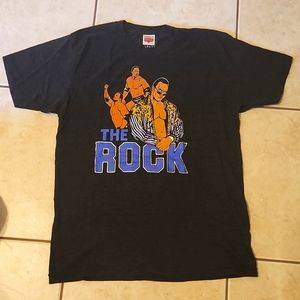The Rock WWE tshirt, size large